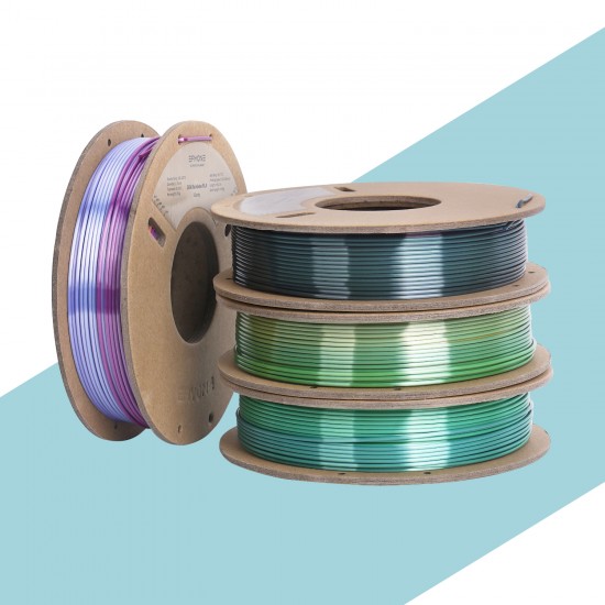 Eryone Silk PLA Rainbow Filament Combination Pack