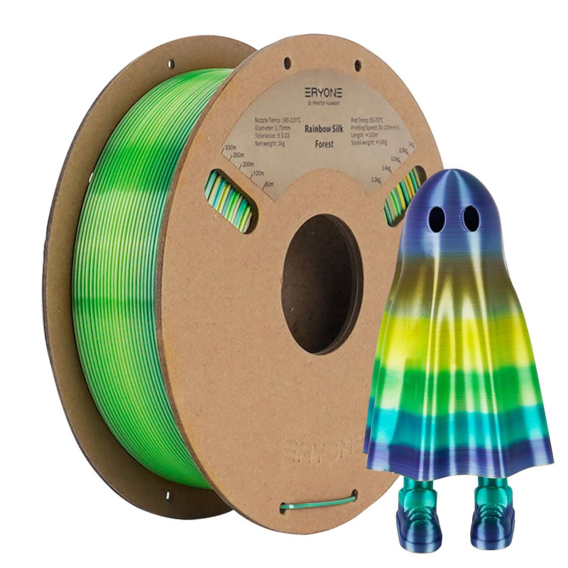 Eryone Rainbow PLA Forest / Woud Filament