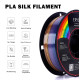 Eryone Rainbow Silk PLA Metal / Metaal Regenboog Filament