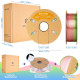 Eryone Rainbow Silk PLA Metal / Metaal Regenboog Filament