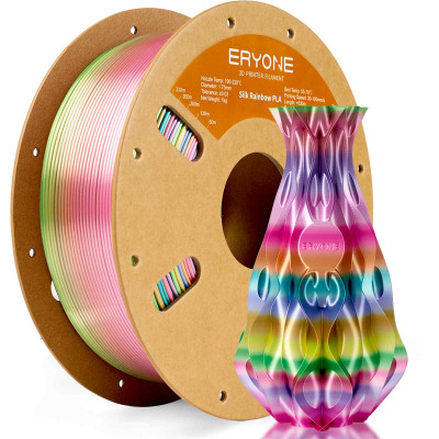 Eryone Rainbow Silk PLA Metal / Metaal Regenboog Filament