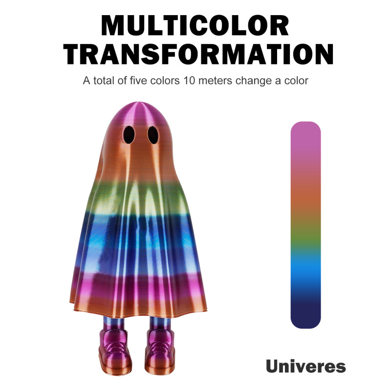 Eryone Rainbow PLA Universe / Universe Filament Eryone Rainbow PLA Universe / Universe Filament