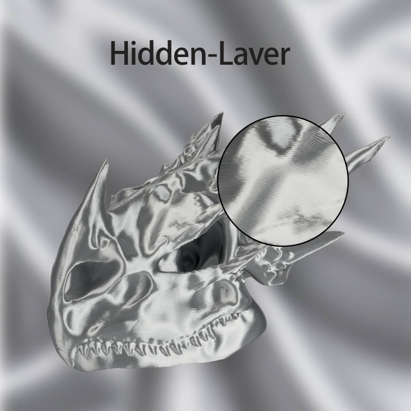 Eryone Silk PLA Silver / Zilver Filament Eryone Silk PLA Silver / Zilver Filament