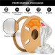 Eryone Silk PLA White / Wit Filament Eryone Silk PLA White / Wit Filament