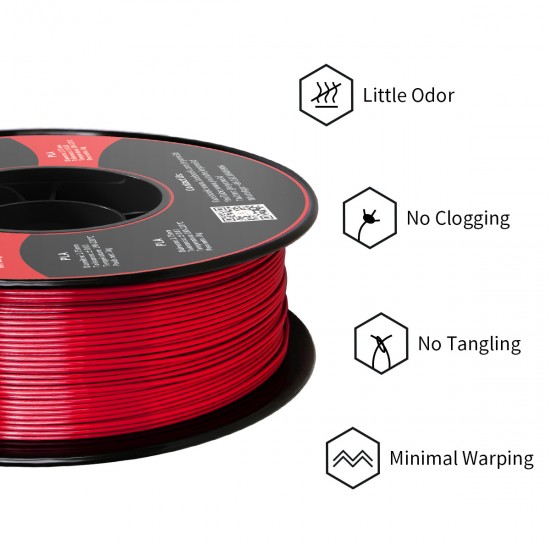 Eryone Standard PLA China Red / Chinees Rood Filament