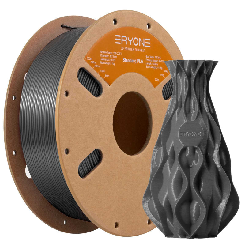 Eryone Standard PLA Agate Grey / Agaat Grijs Filament Eryone Standard PLA Agate Grey / Agaat Grijs Filament