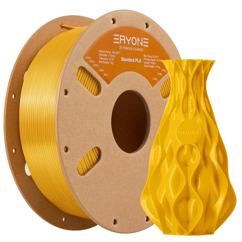 Eryone Standard PLA Mango Geel / Mango Yellow Filament Eryone Standard PLA Mango Geel / Mango Yellow Filament
