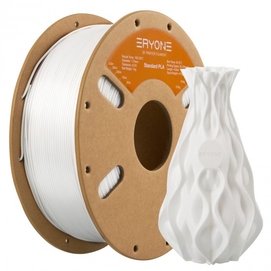 Eryone Standard PLA Milky White / Melk Wit Filament