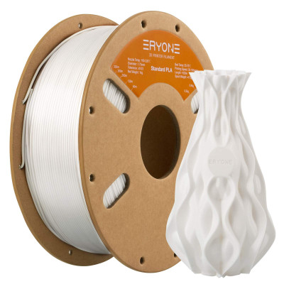 Eryone Standard PLA Pearl White / Parelwit Filament Eryone Standard PLA Pearl White / Parelwit Filament