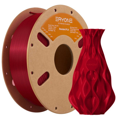 Eryone Standard PLA Rose Red / Rosé Rood Filament Eryone Standard PLA Rose Red / Rosé Rood Filament
