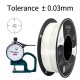 Eryone Standard PLA Pearl White / Parelwit Filament Eryone Standard PLA Pearl White / Parelwit Filament