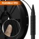 Eryone TPU Black / Zwart Filament