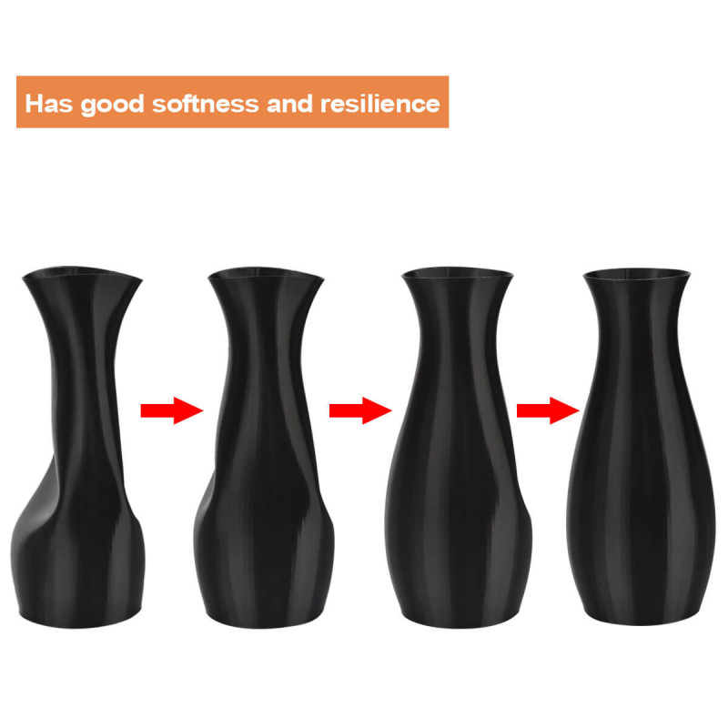 Eryone TPU Black / Zwart Filament Eryone TPU Black / Zwart Filament