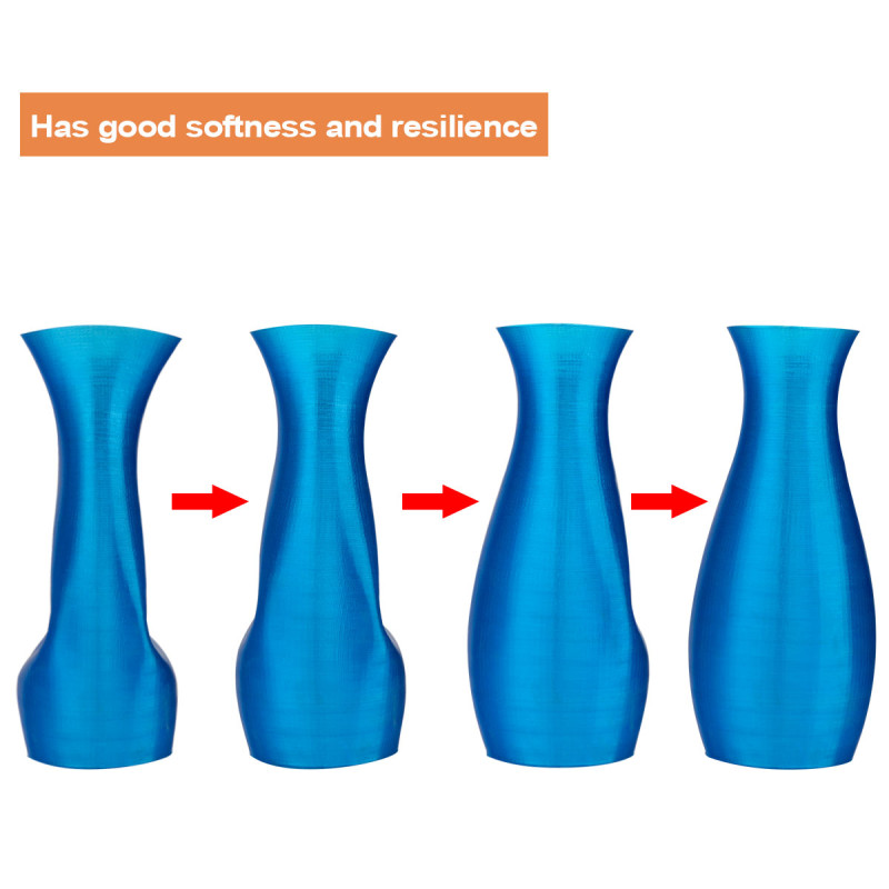 Eryone TPU transparent Blue / Transparant Blauw Filament