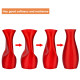 Eryone TPU Transparent Red / Transparant Rood Filament Eryone TPU Transparent Red / Transparant Rood Filament