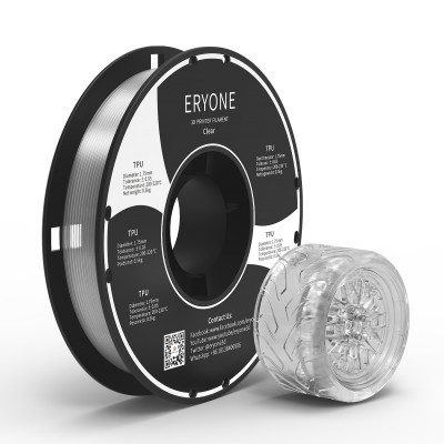 Eryone TPU Transparent / Transparant Filament Eryone TPU Transparent / Transparant Filament