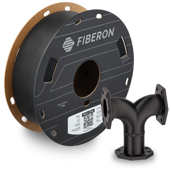 Polymaker Fiberon™ PA12-CF10 Black Polymaker Fiberon™ PA12-CF10 Black