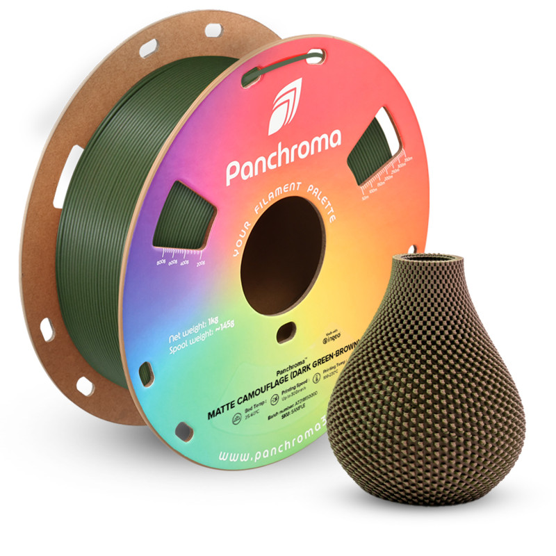 Polymaker Panchroma™ PLA Dual Matte Camouflage (Dark Green-Brown)
