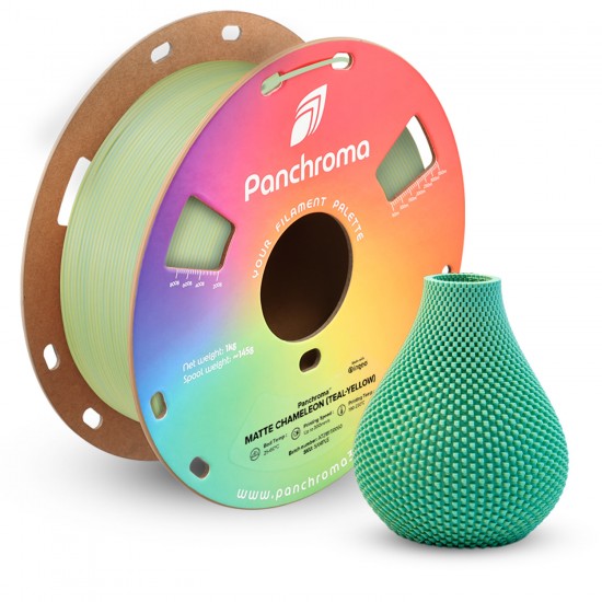 Polymaker Panchroma™ PLA Dual Matte Chameleon (Teal-Yellow)