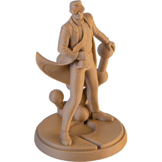 Polymaker Panchroma™ PLA Dual Matte Foggy Orange (Grey-Orange)