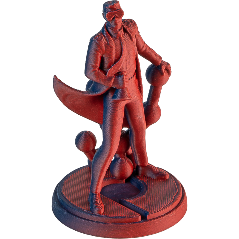 Polymaker Panchroma™ PLA Dual Matte Mixed Berries (Red-Dark Blue) Filament