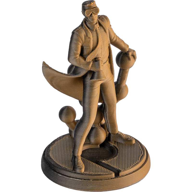 Polymaker Panchroma™ PLA Dual Matte Shadow Orange (Orange-Black) 