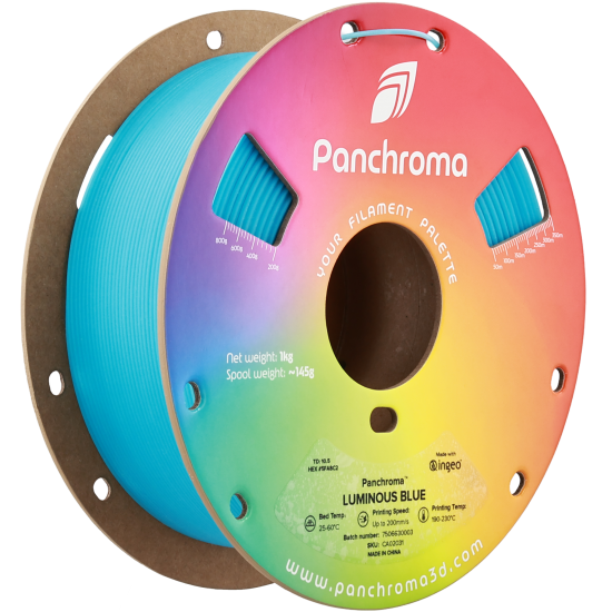Polymaker Panchroma™ PLA Luminous Blue Filament