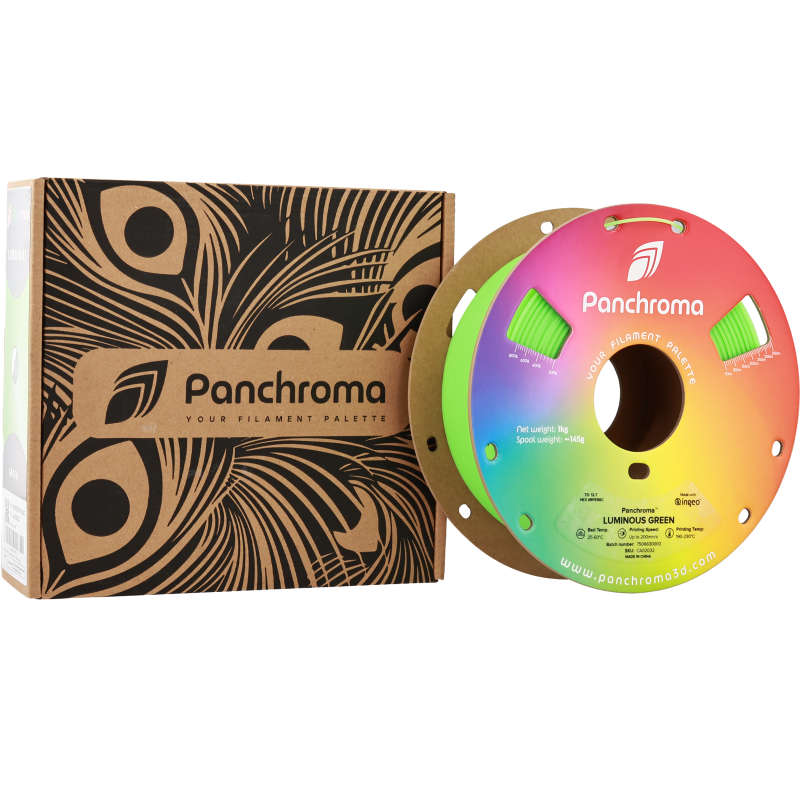 Polymaker Panchroma™ PLA Luminous Green Filament Polymaker Panchroma™ PLA Luminous Green Filament
