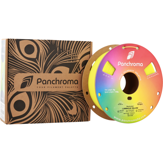 Polymaker Panchroma™ PLA Luminous Yellow Filament
