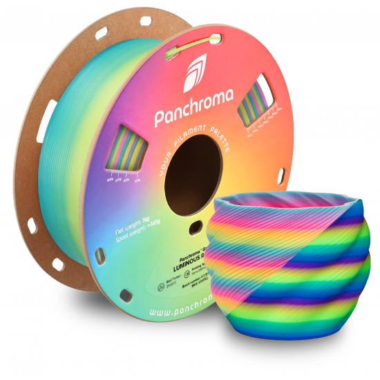 Polymaker Panchroma™ PLA Gradient Luminous Rainbow Filament Polymaker Panchroma™ PLA Gradient Luminous Rainbow Filament