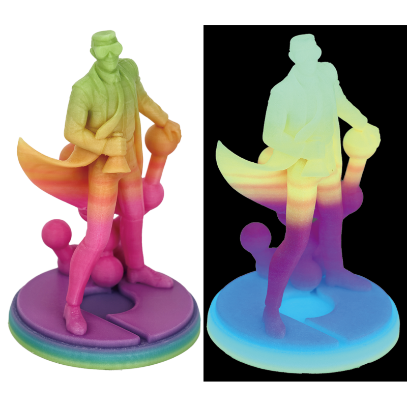 Polymaker Panchroma™ PLA Gradient Luminous Rainbow Filament