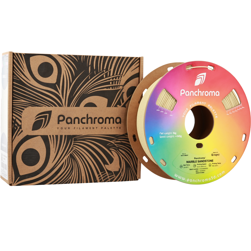 Polymaker Panchroma™ PLA Marble Sandstone Filament Polymaker Panchroma™ PLA Marble Sandstone Filament