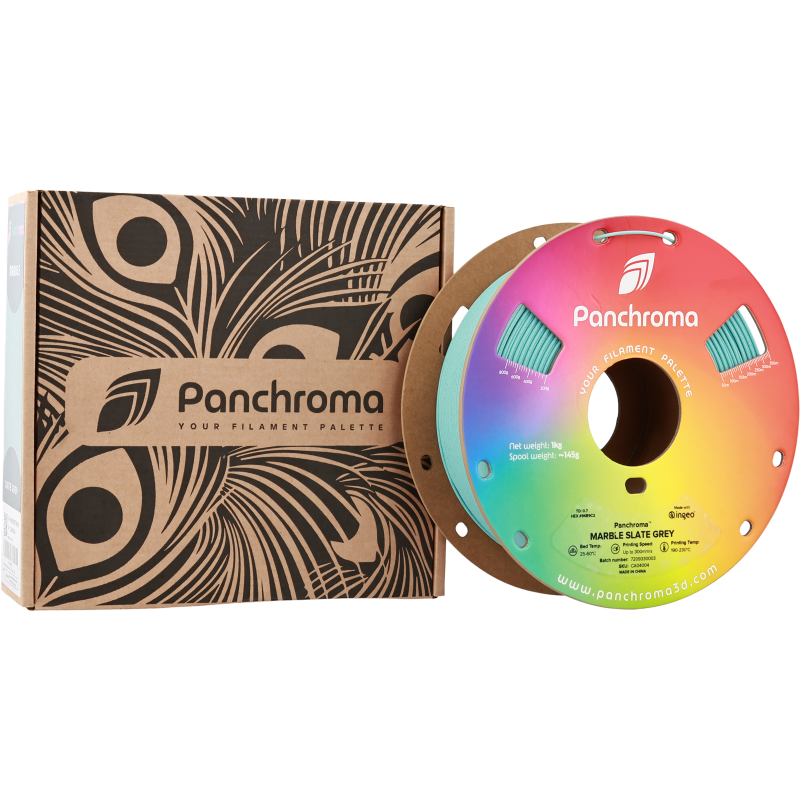 Polymaker Panchroma™ PLA Marble Slate Grey Filament Polymaker Panchroma™ PLA Marble Slate Grey Filament
