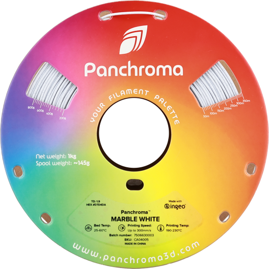 Polymaker Panchroma™ PLA Marble White Filament