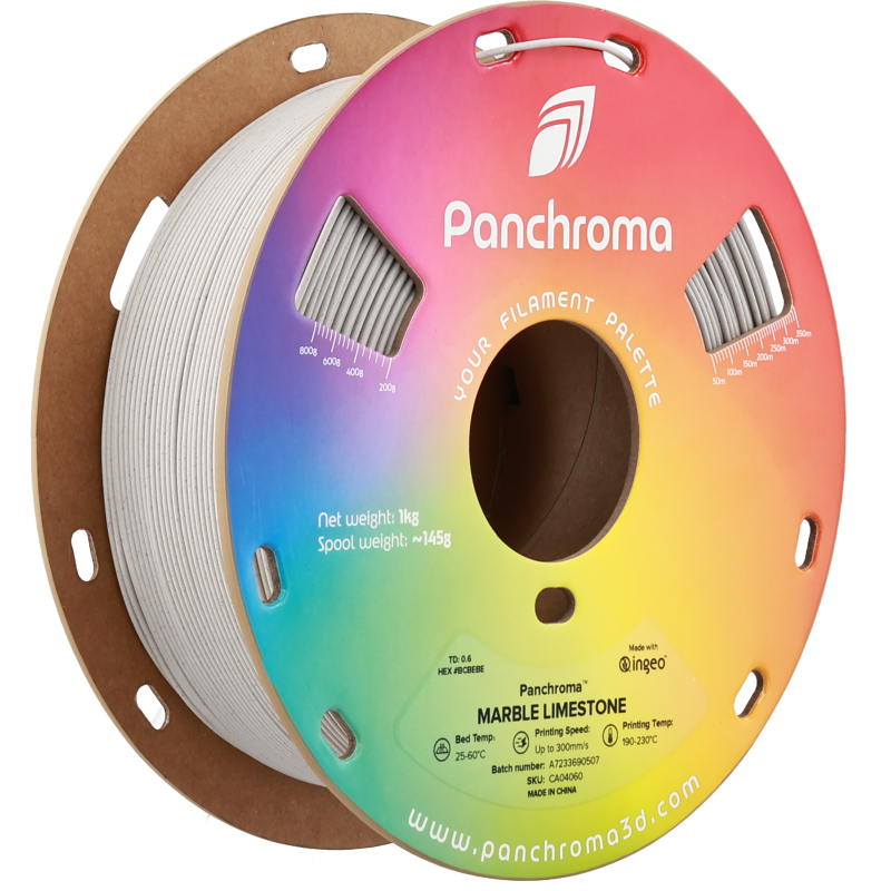 Polymaker Panchroma™ PLA Marble Limestone Filament Polymaker Panchroma™ PLA Marble Limestone Filament
