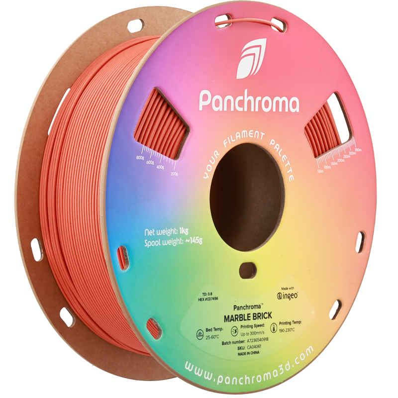 Polymaker Panchroma™ PLA Marble Brick Filament Polymaker Panchroma™ PLA Marble Brick Filament