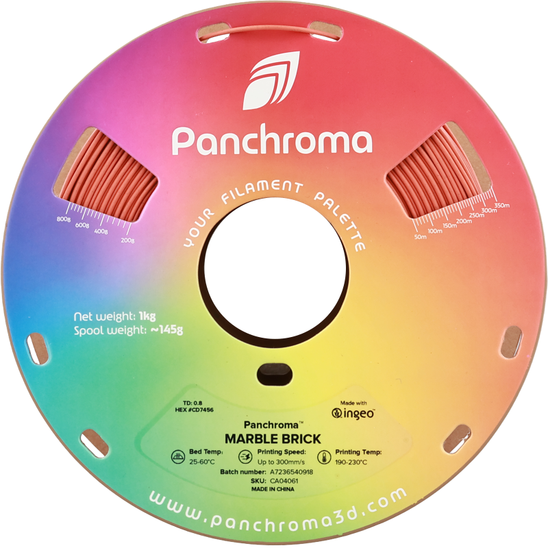 Polymaker Panchroma™ PLA Marble Brick Filament Polymaker Panchroma™ PLA Marble Brick Filament