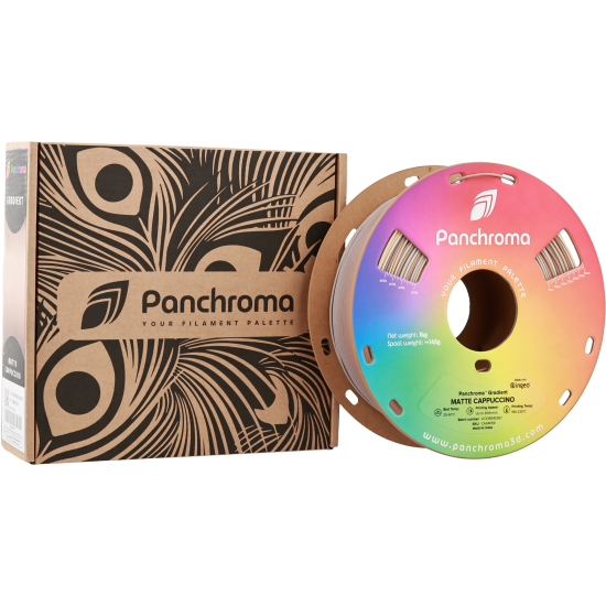 Polymaker Panchroma™ PLA Gradient Matte Cappuccino Polymaker Panchroma™ PLA Gradient Matte Cappuccino