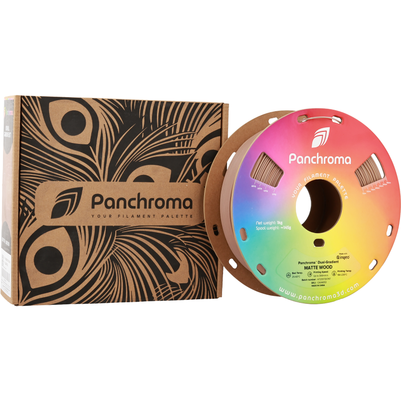 Polymaker Panchroma™ PLA Gradient Matte Dual Wood Polymaker Panchroma™ PLA Gradient Matte Dual Wood