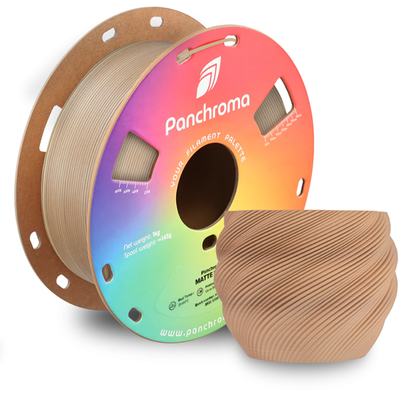 Polymaker Panchroma™ PLA Gradient Matte Dual Wood Polymaker Panchroma™ PLA Gradient Matte Dual Wood
