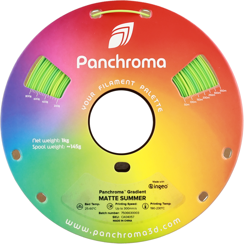 Polymaker Panchroma™ PLA Gradient Matte Summer Polymaker Panchroma™ PLA Gradient Matte Summer