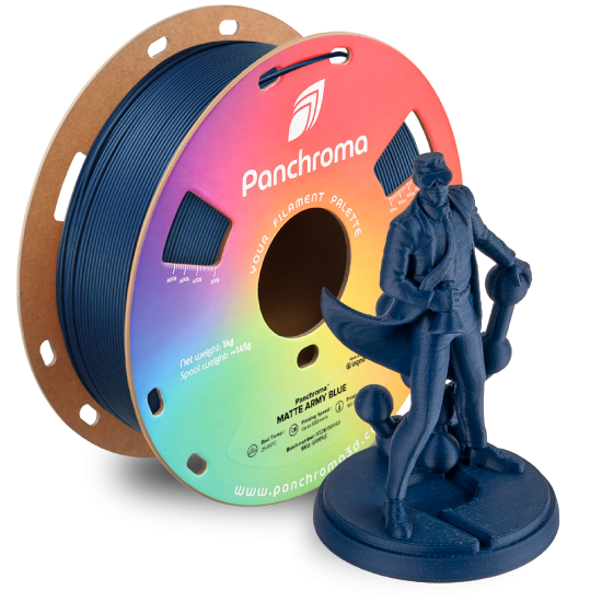 Polymaker Panchroma™ PLA Matte Army Blue Filament