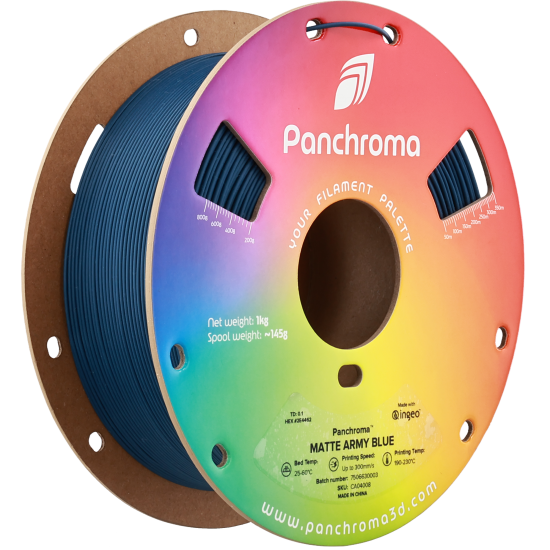 Polymaker Panchroma™ PLA Matte Army Blue Filament