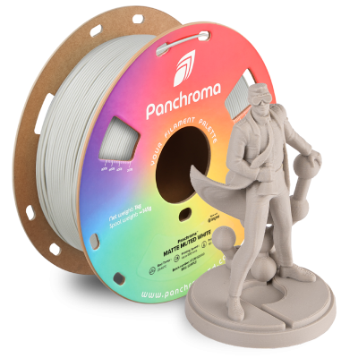 Polymaker Panchroma™ PLA Matte Muted White Filament