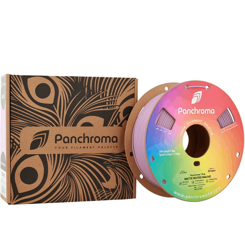 Polymaker Panchroma™ PLA Matte Muted Mauve Filament Polymaker Panchroma™ PLA Matte Muted Mauve Filament