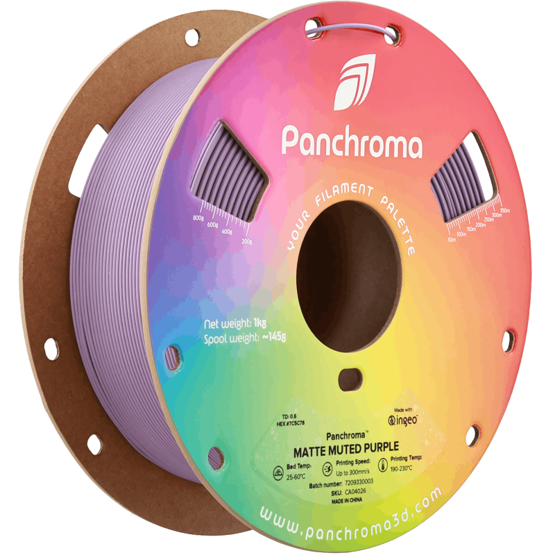 Polymaker Panchroma™ PLA Matte Muted Purple Filament