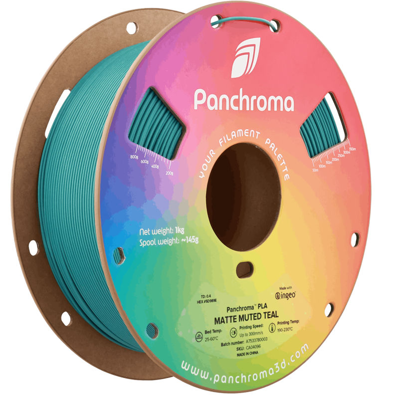 Polymaker Panchroma™ PLA Matte Muted Teal Filament