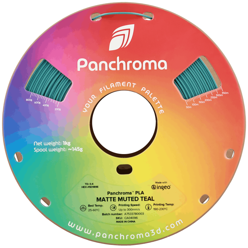 Polymaker Panchroma™ PLA Matte Muted Teal Filament
