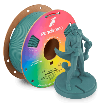 Polymaker Panchroma™ PLA Matte Muted Teal Filament