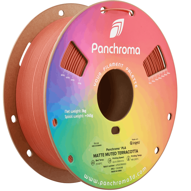 Polymaker Panchroma™ PLA Matte Muted Terracotta Filament